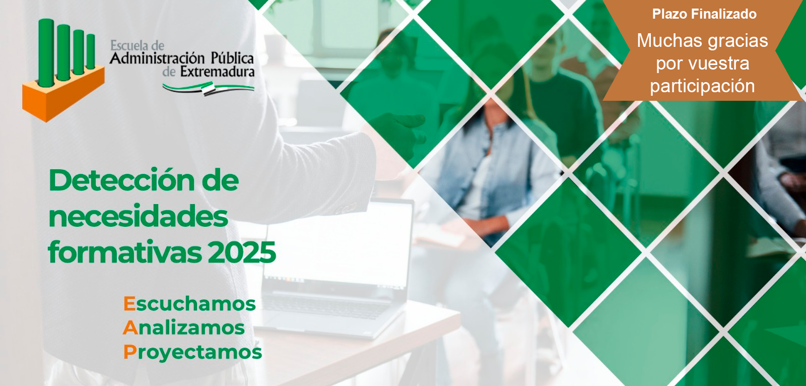 Detección de necesidades formativas 2025 - Plazo Finalizado